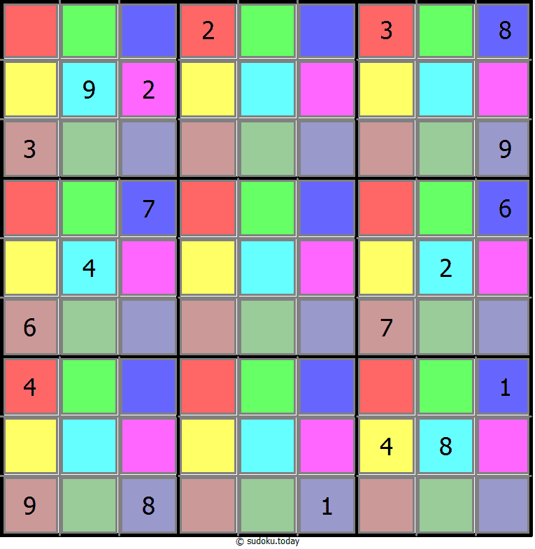 Color Sudoku 2025年11月15日