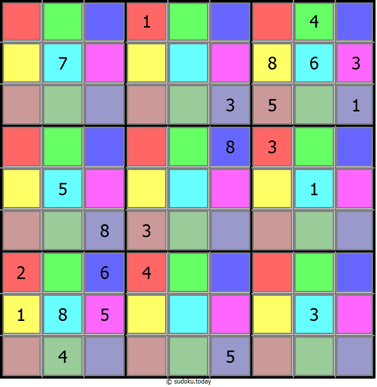 颜色数独 #19677