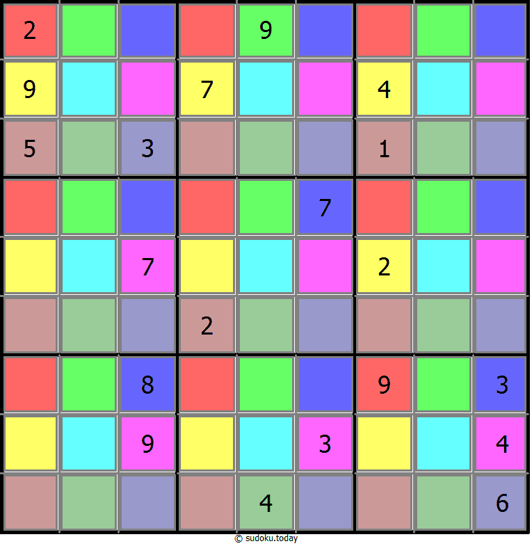 颜色数独 #19787