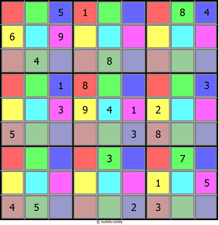 颜色数独 #19835
