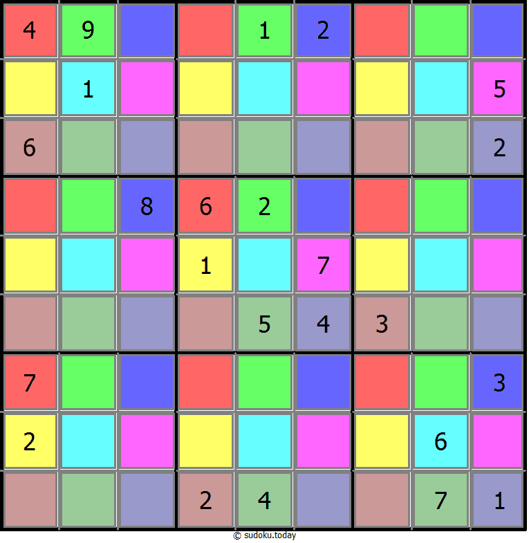 颜色数独 #19842
