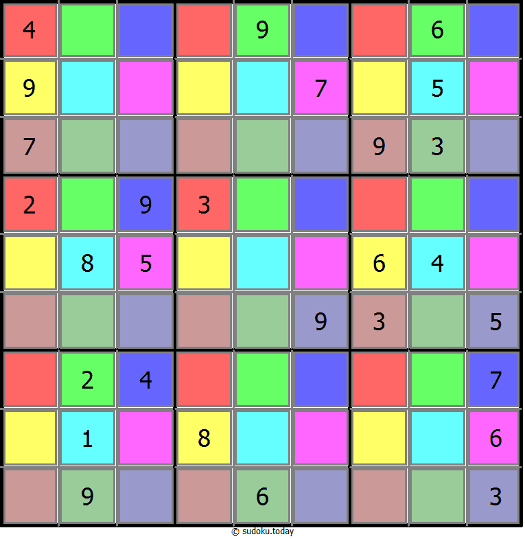 颜色数独 #19845