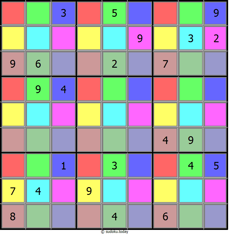 颜色数独 #21352