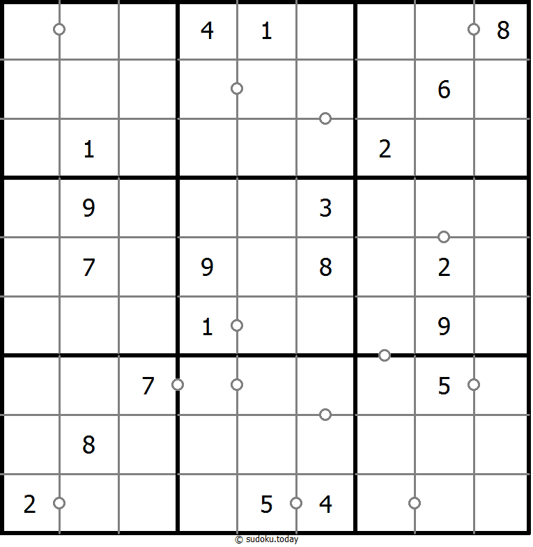 非全标连续数独 #17265