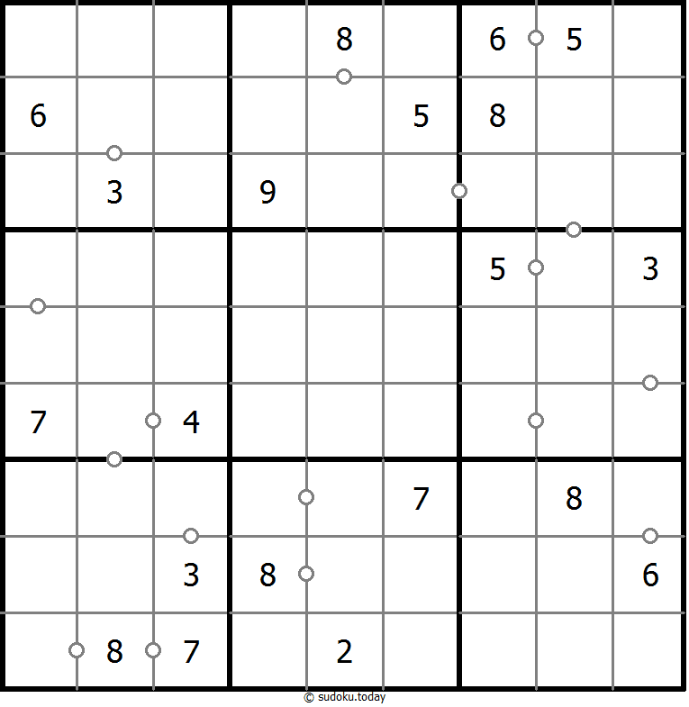 非全标连续数独 #17291