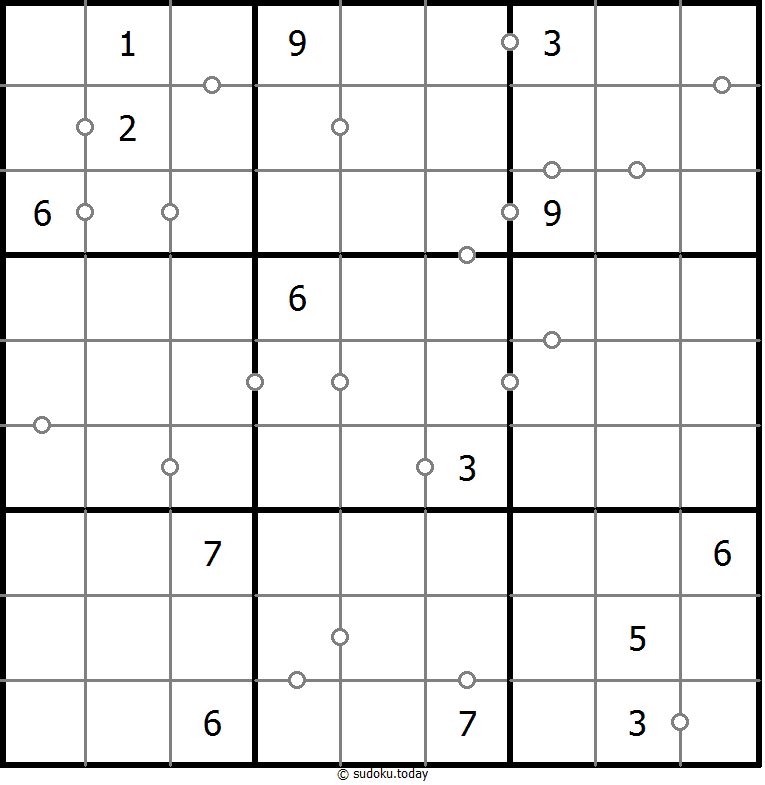非全标连续数独 #17349