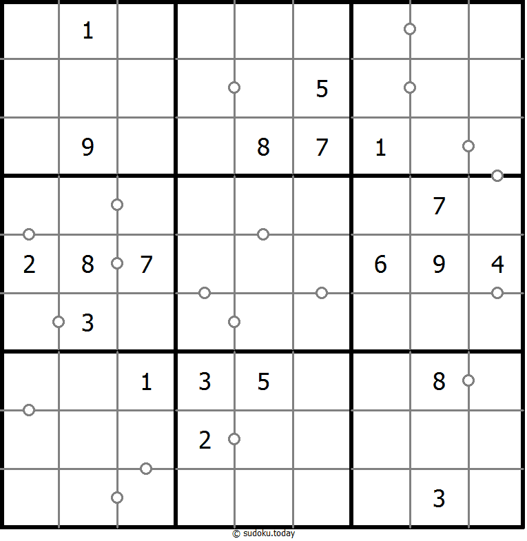 非全标连续数独 #17365