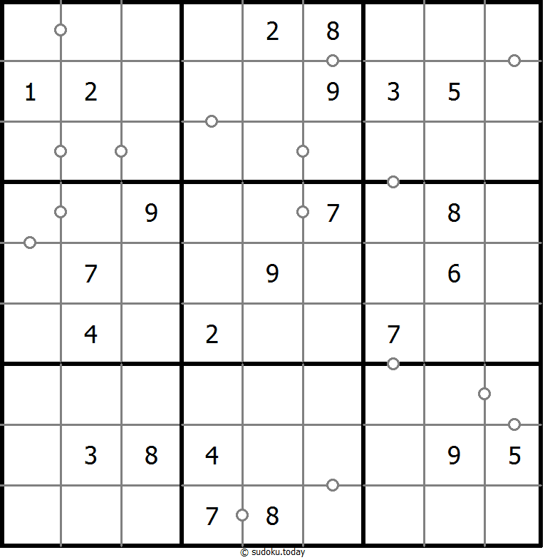 非全标连续数独 #17477