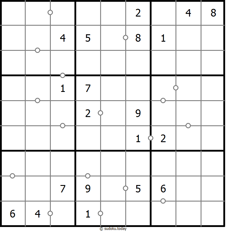 非全标连续数独 #17573