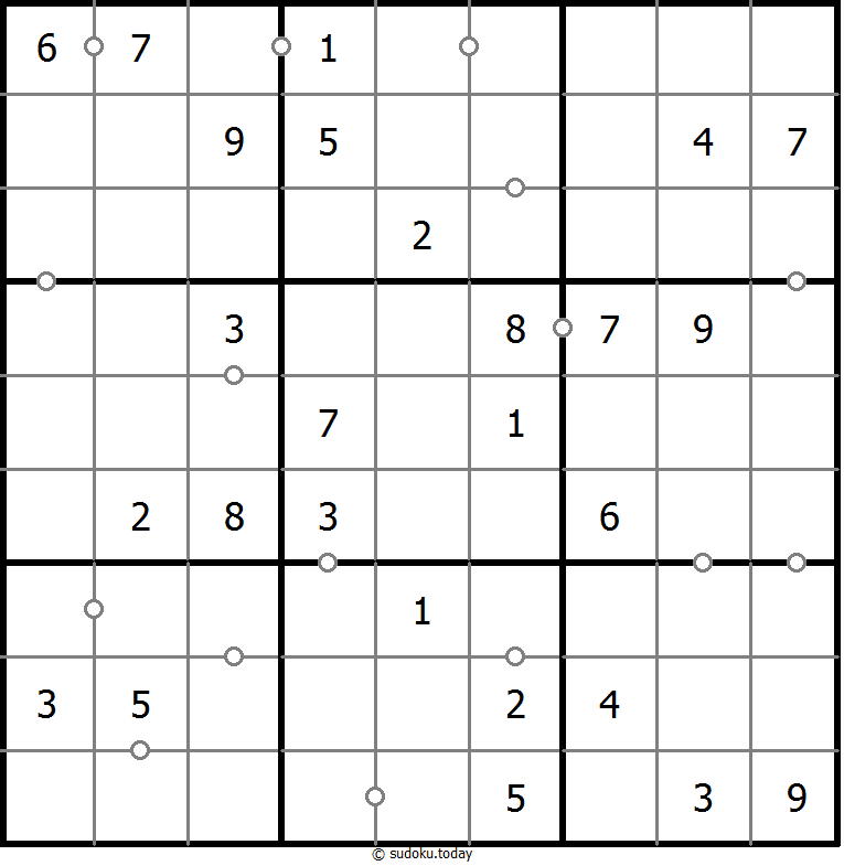 非全标连续数独 #17704