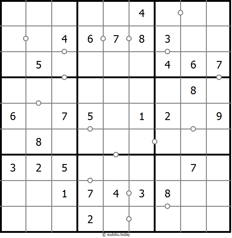 非全标连续数独 #17745
