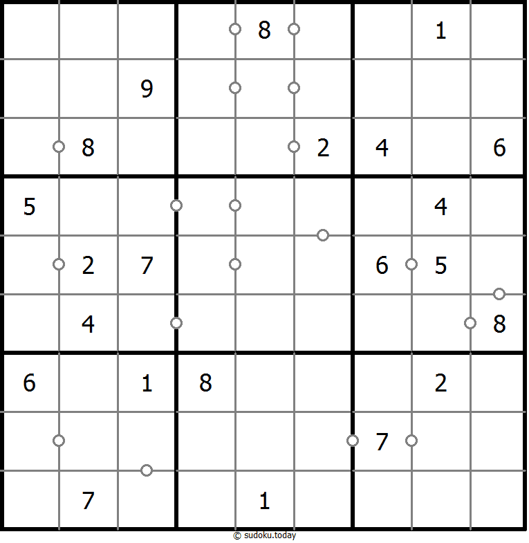 非全标连续数独 #17778
