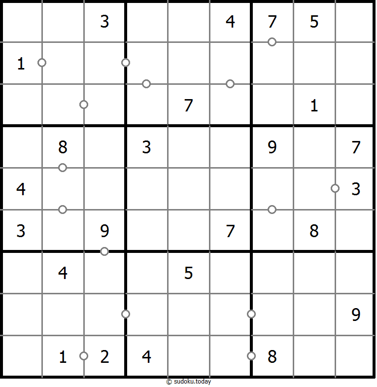 非全标连续数独 #17782