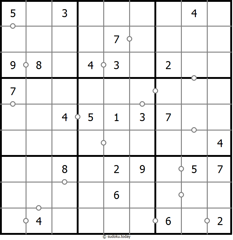 非全标连续数独 #17802
