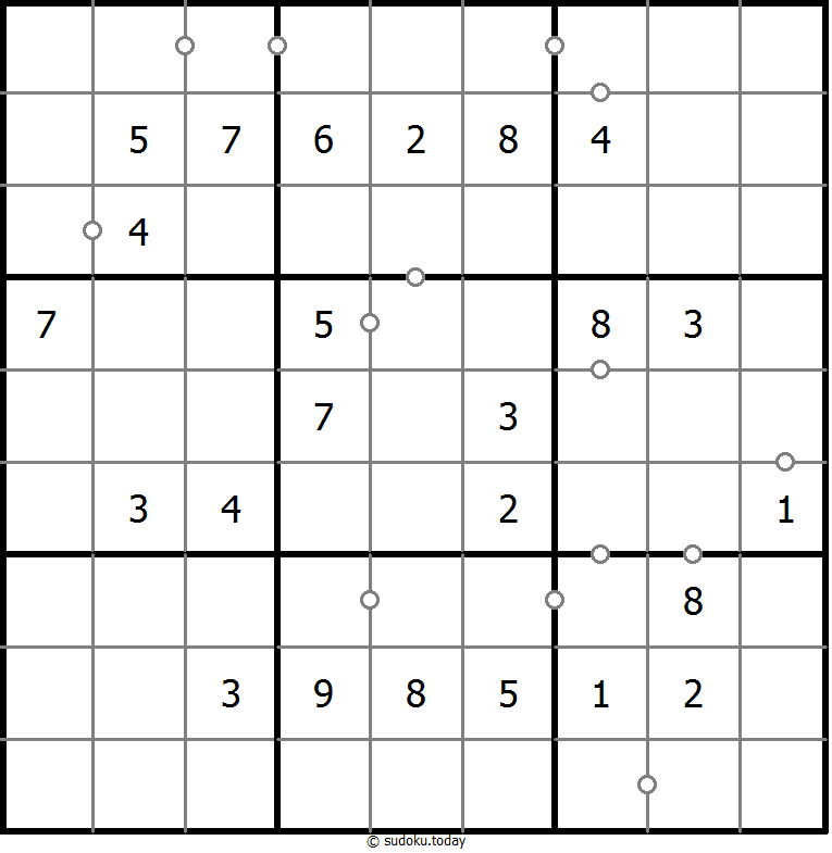 非全标连续数独 #17808