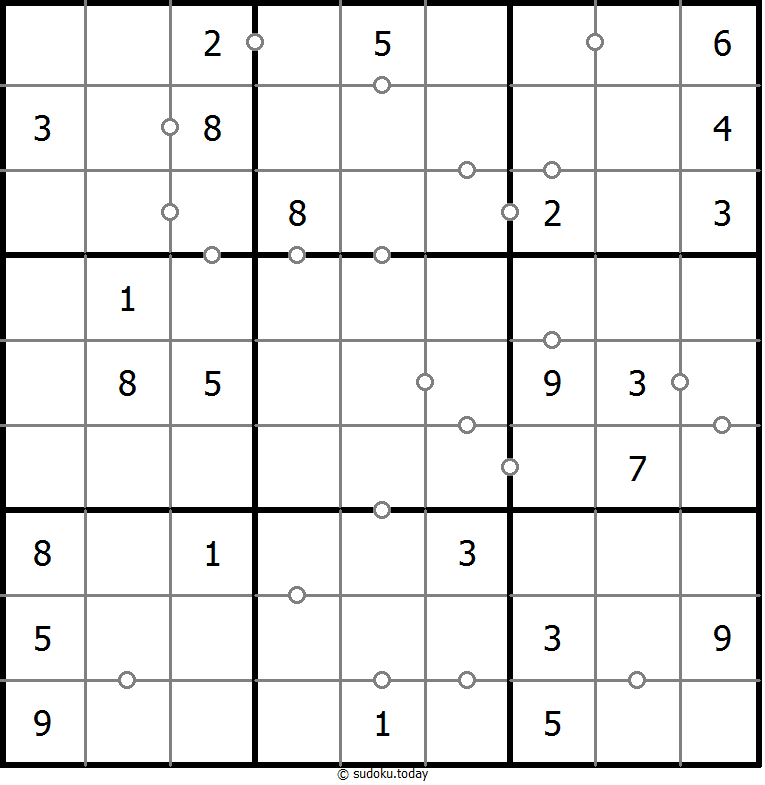 非全标连续数独 #17833