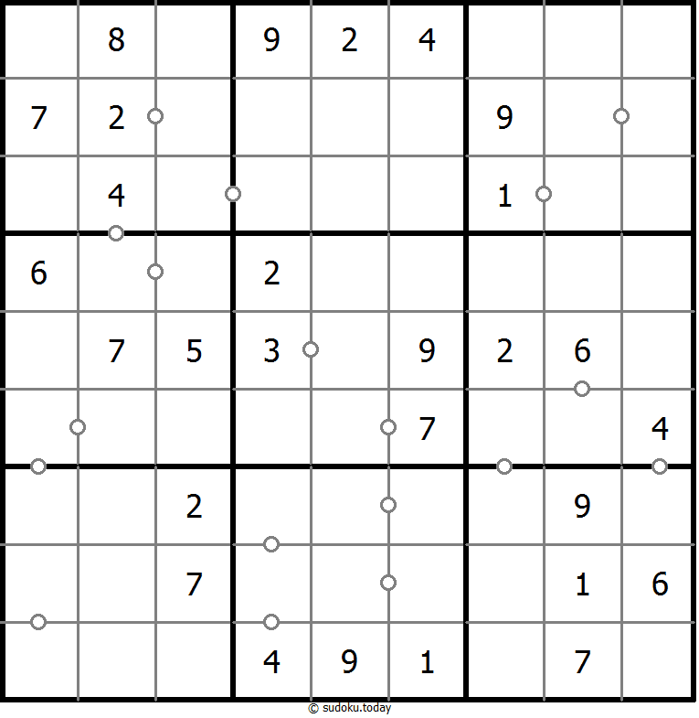 非全标连续数独 #21164