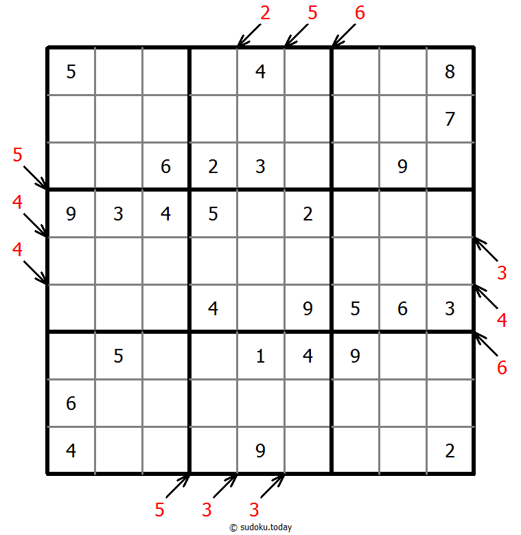 指向数独 #24654