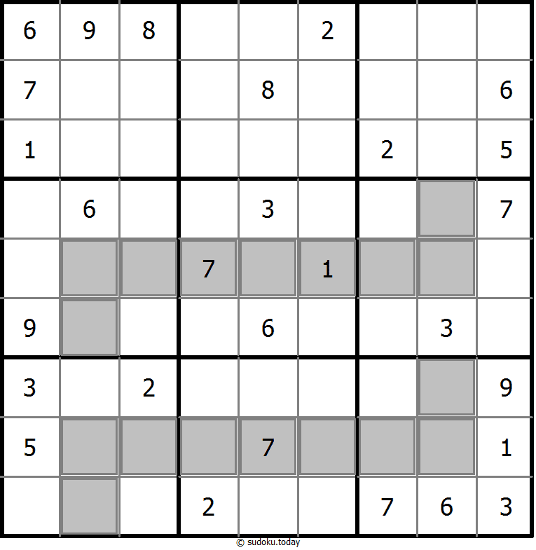 额外区域数独 #14684