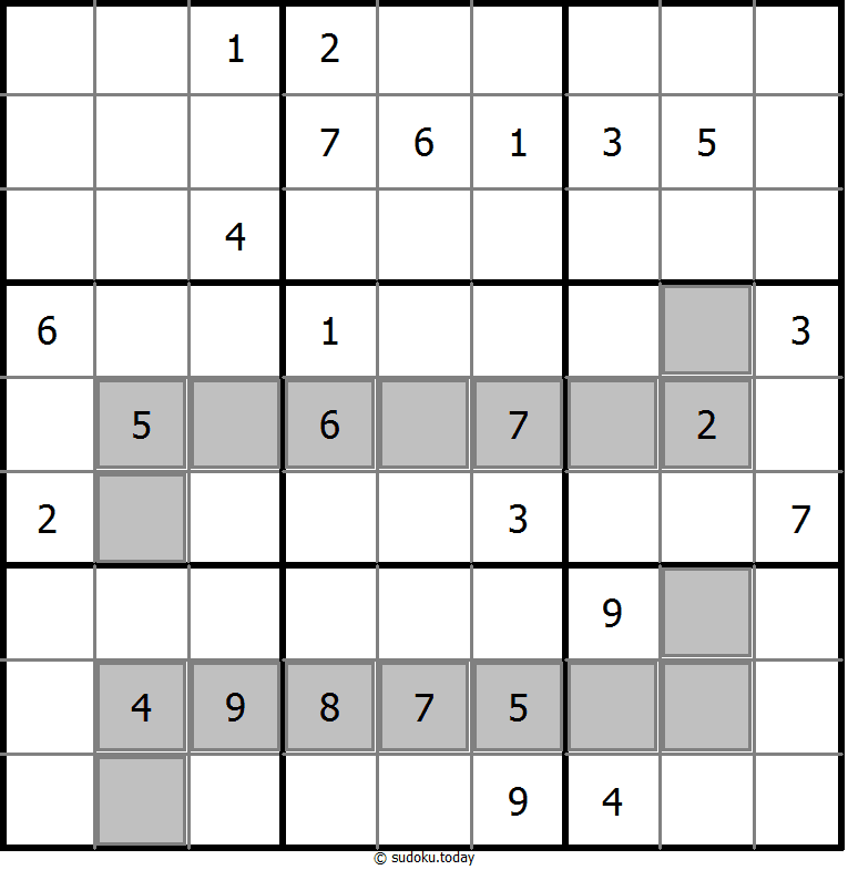 Extra Regions Sudoku 2025年10月28日