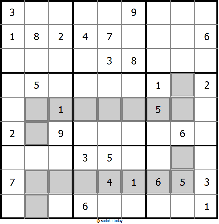 额外区域数独 #21384