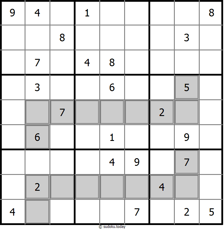 额外区域数独 #21450