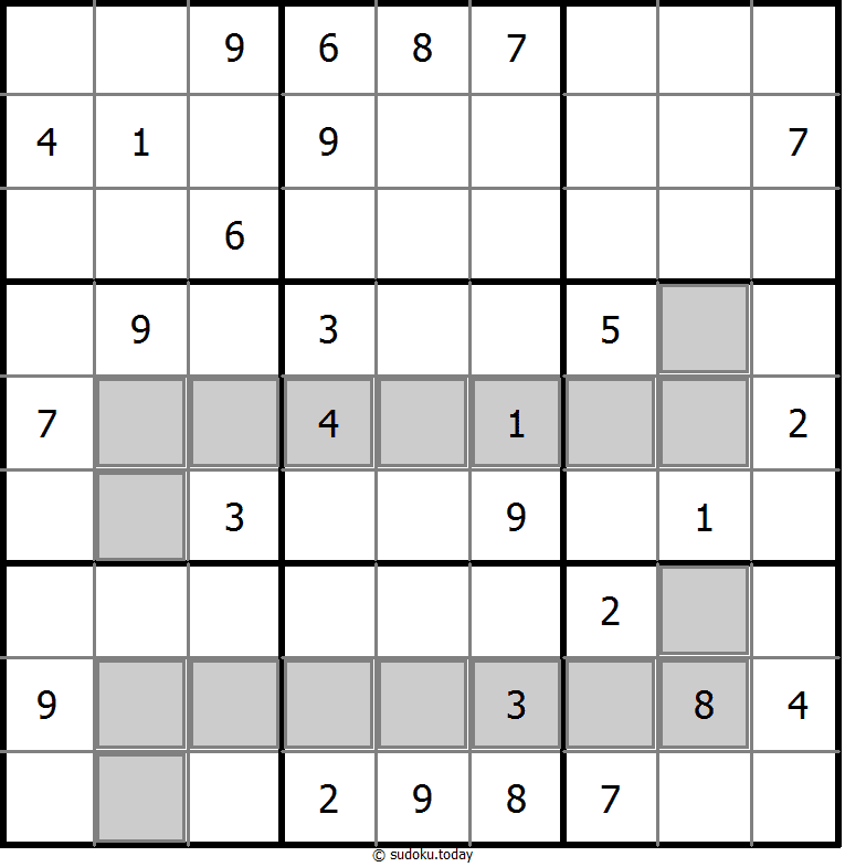 额外区域数独 #24219