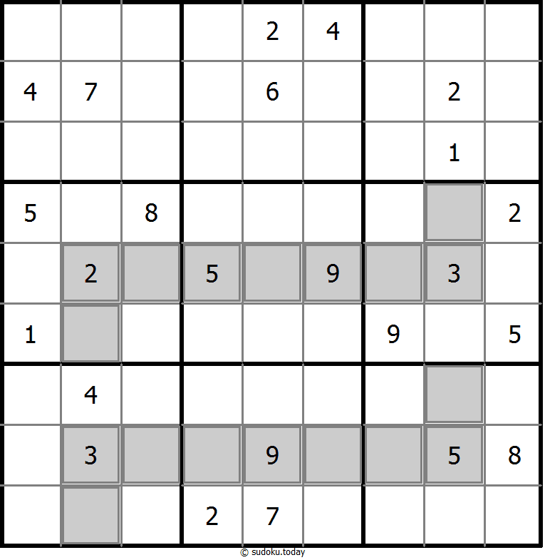 额外区域数独 #24280