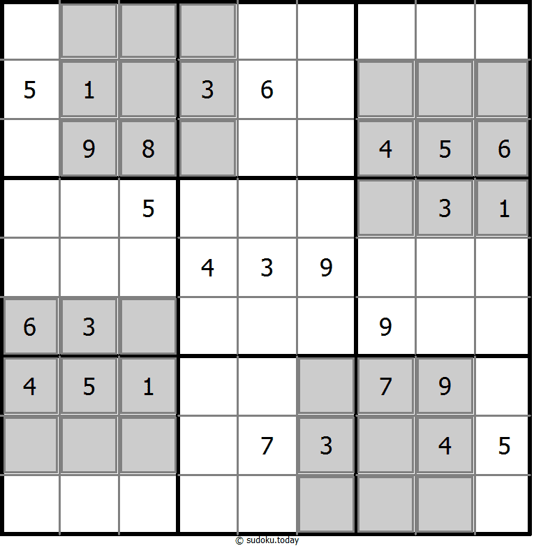 额外区域数独 #24649