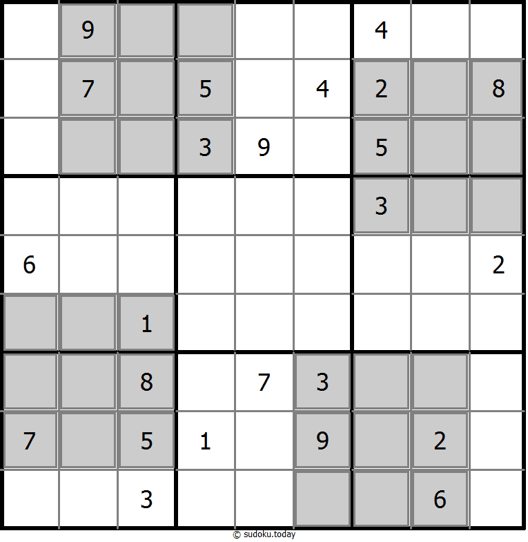额外区域数独 #24667