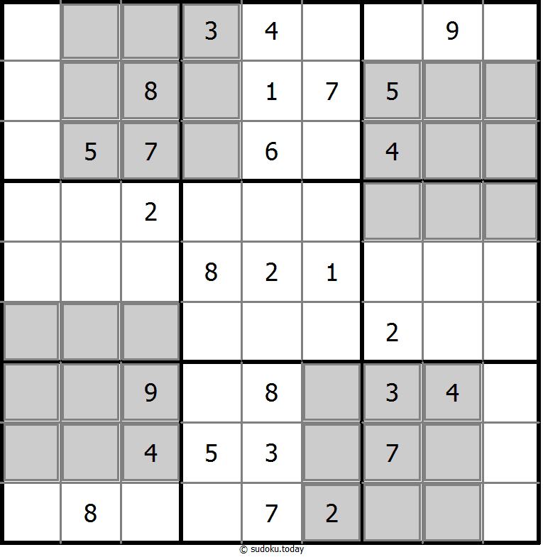 额外区域数独 #24675