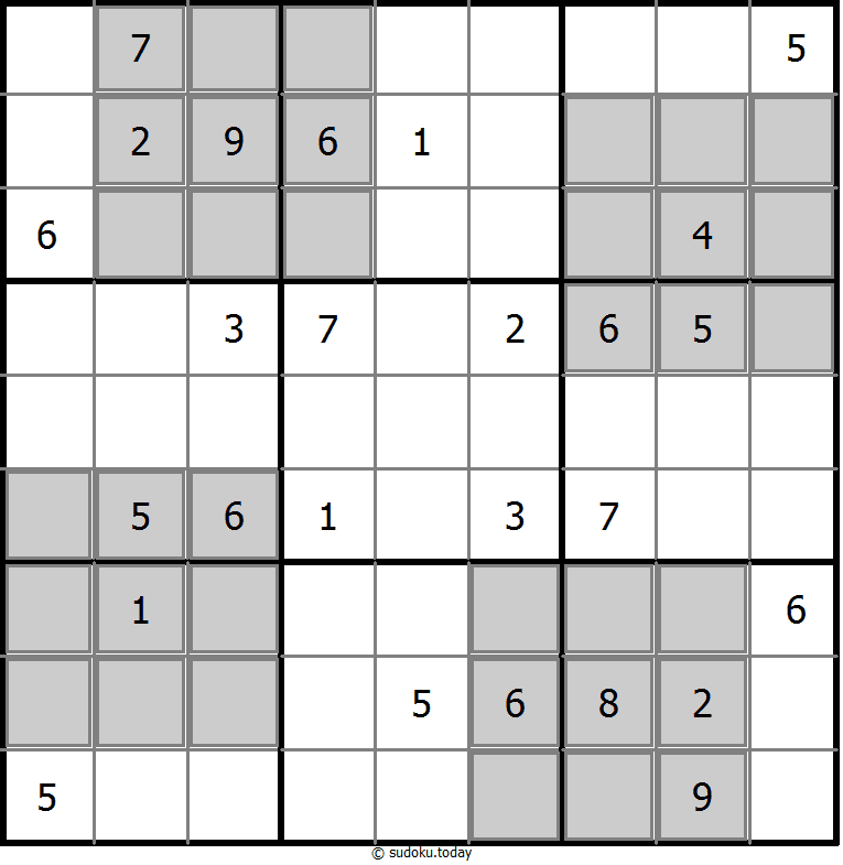 额外区域数独 #24677