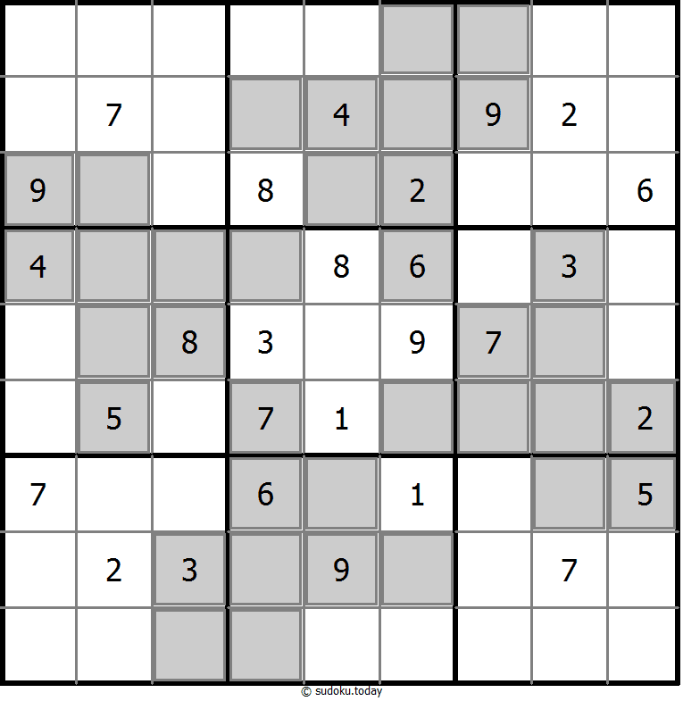 额外区域数独 #24147