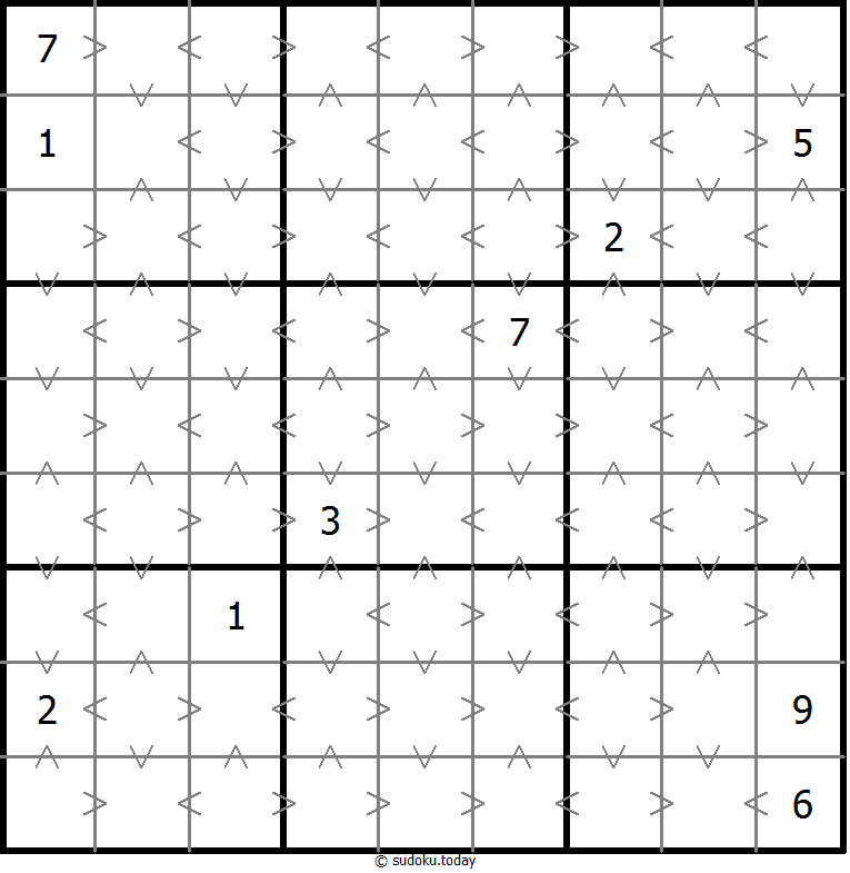 数比数独 #19469