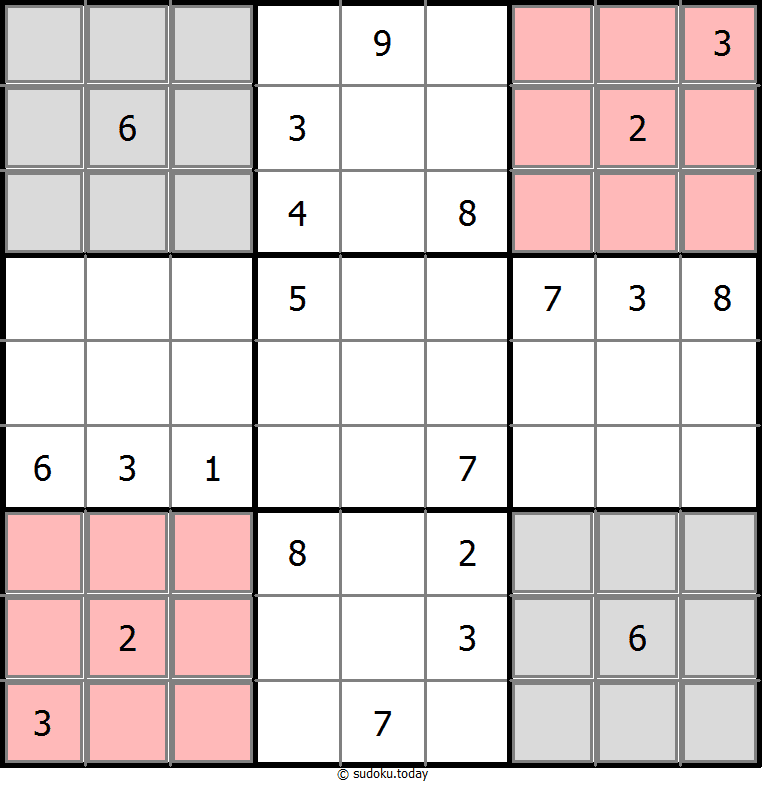 Mirror Sudoku 2025年12月31日