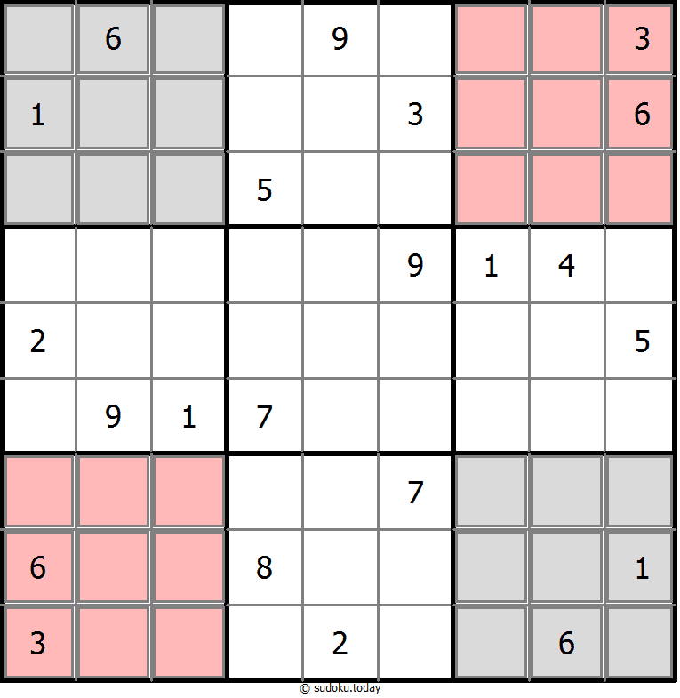 镜像数独 #15236