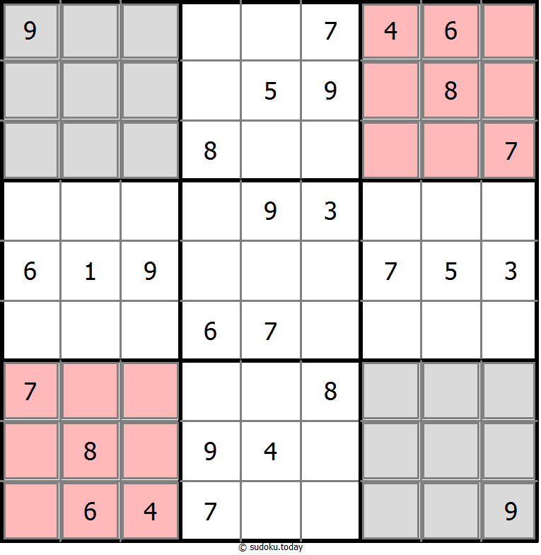 镜像数独 #15487