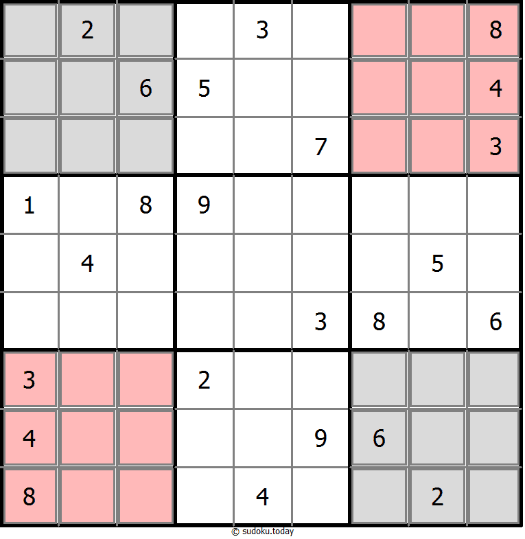 镜像数独 #24342