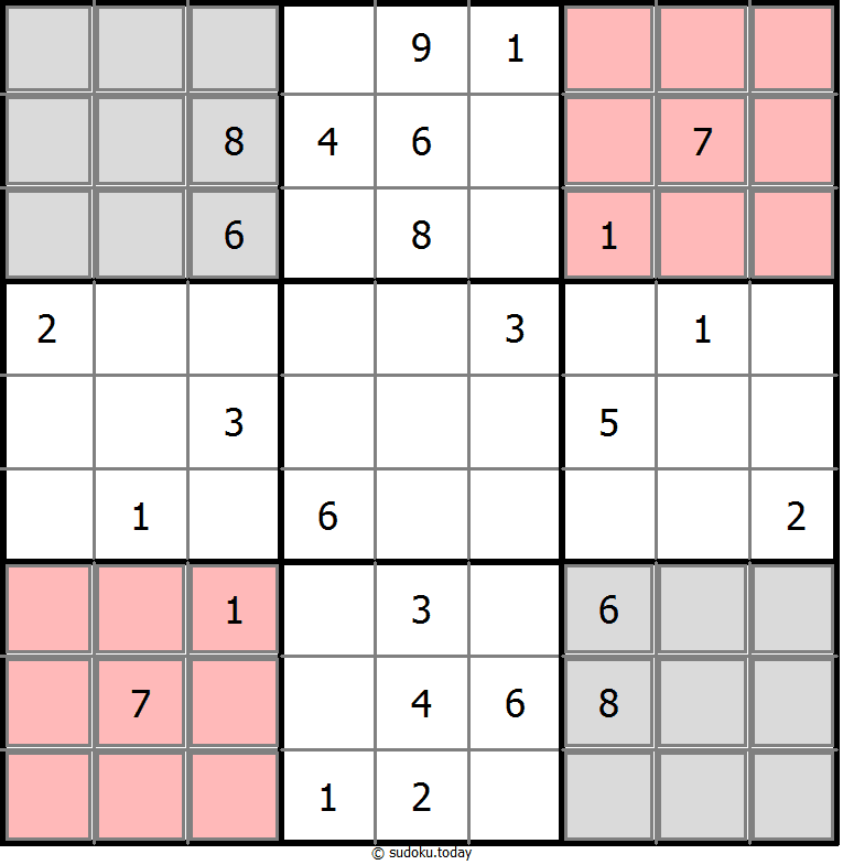 镜像数独 #24355