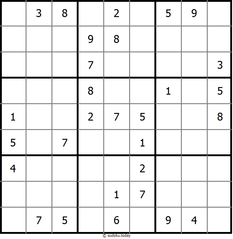 无缘数独 #12990