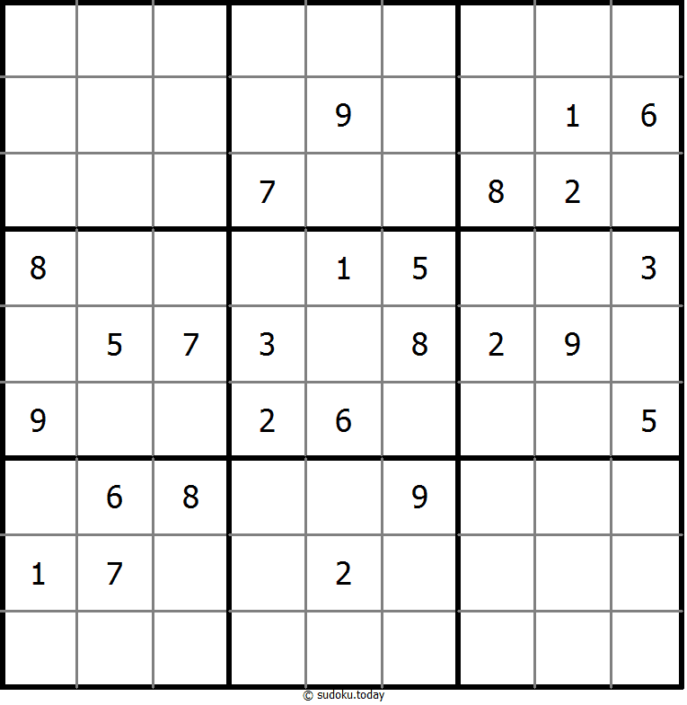 No Touch Sudoku 2025年12月04日
