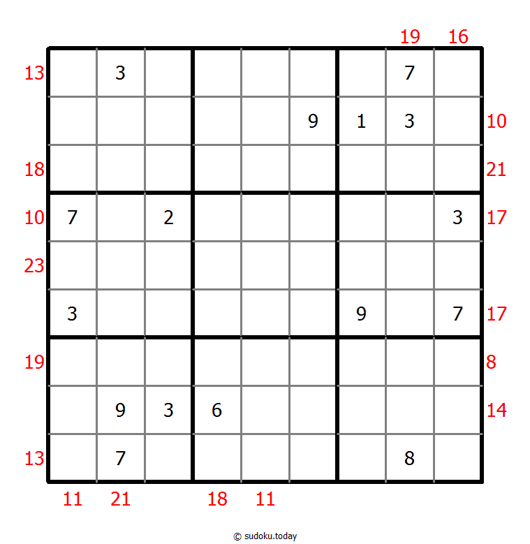边框和数独 #21755