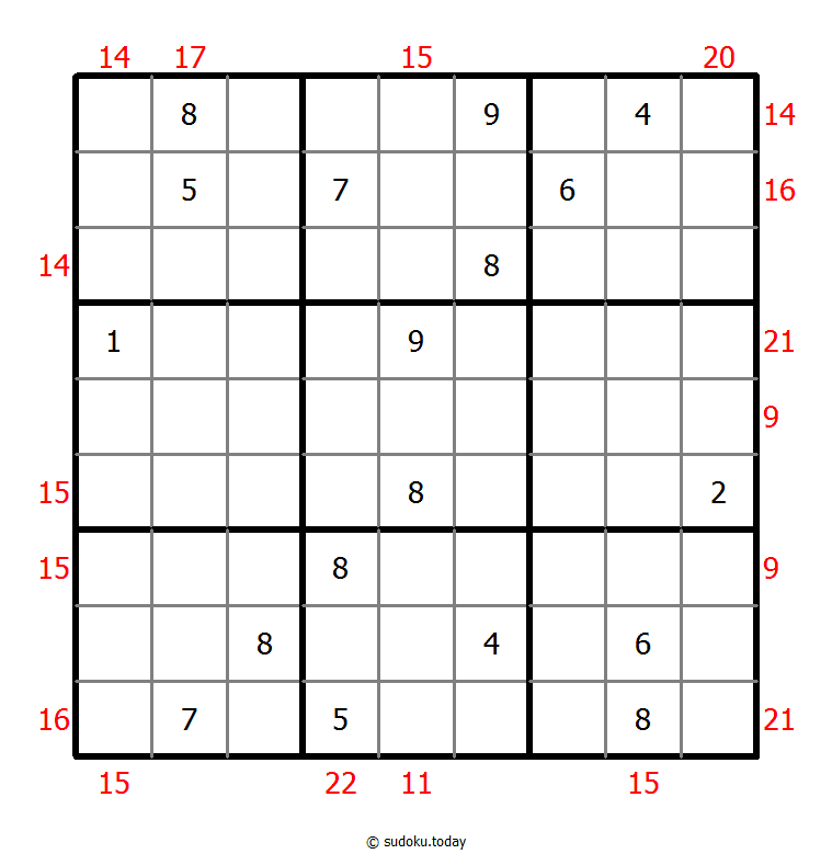 边框和数独 #21789