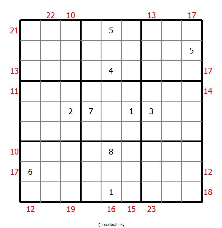 边框和数独 #21790