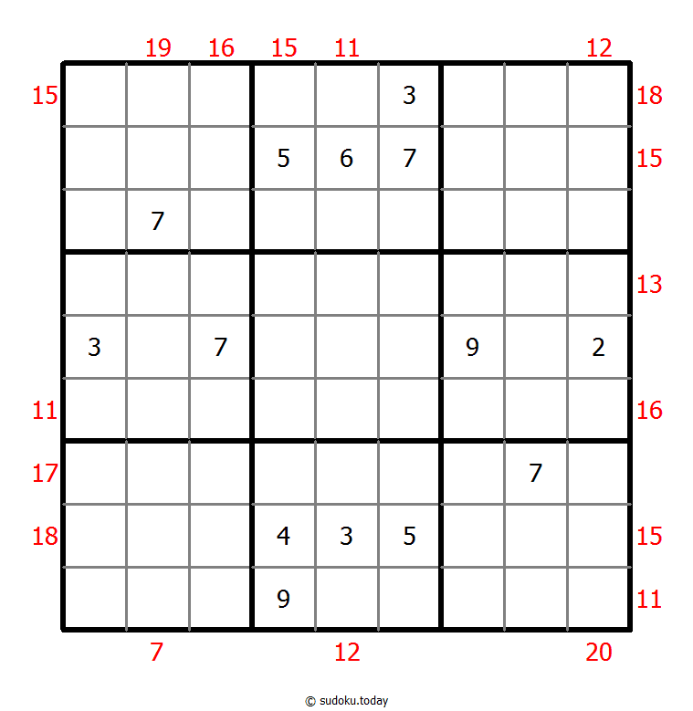 边框和数独 #21797