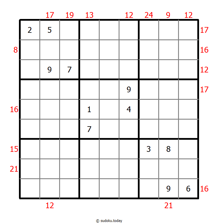 边框和数独 #21809