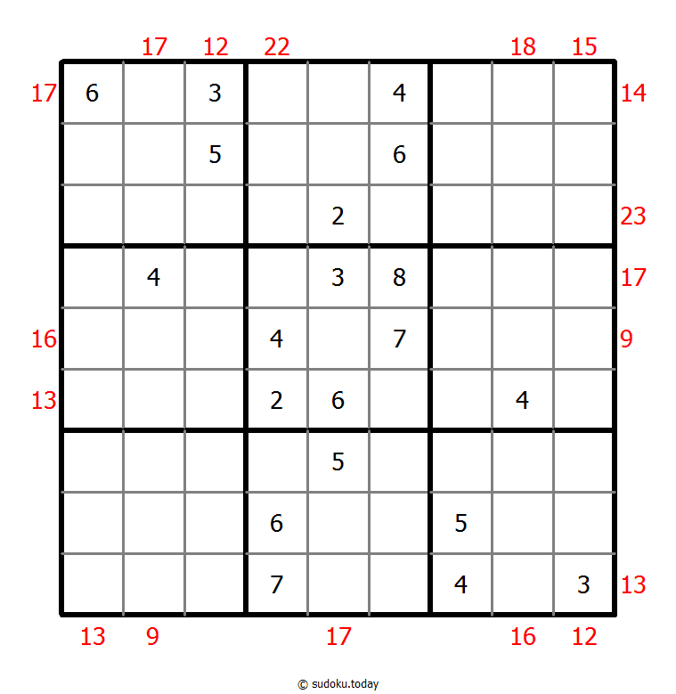 边框和数独 #21823