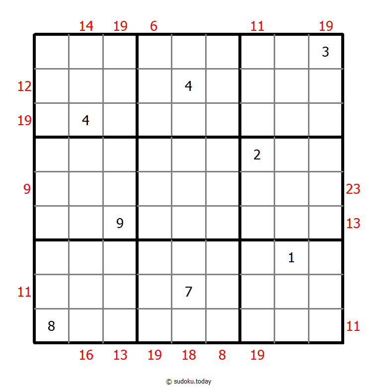 边框和数独 #21834