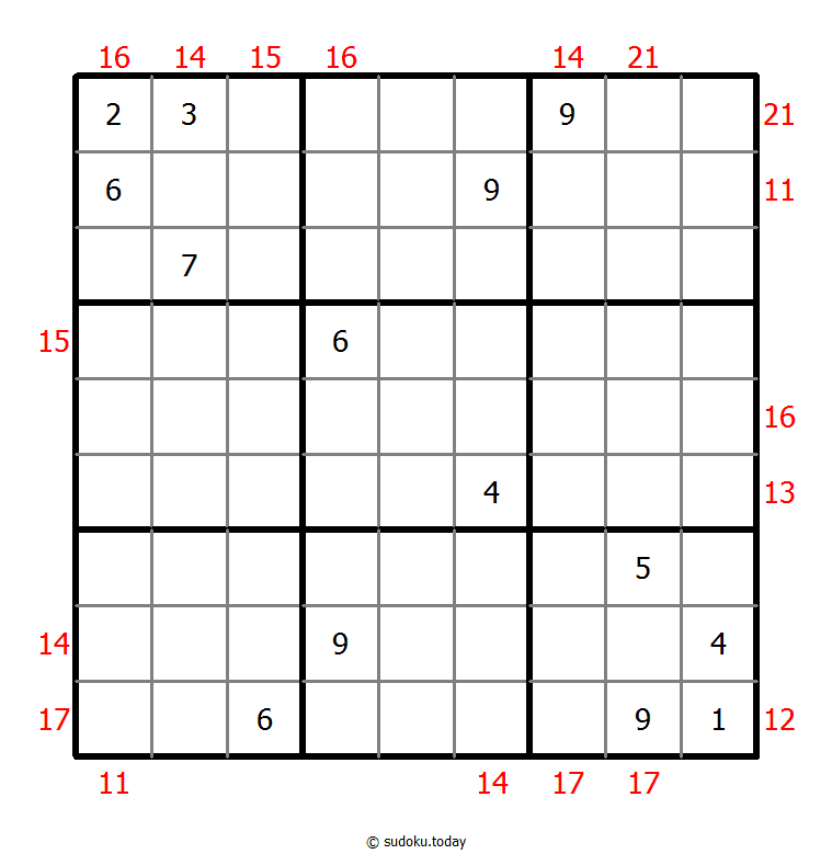 边框和数独 #21835