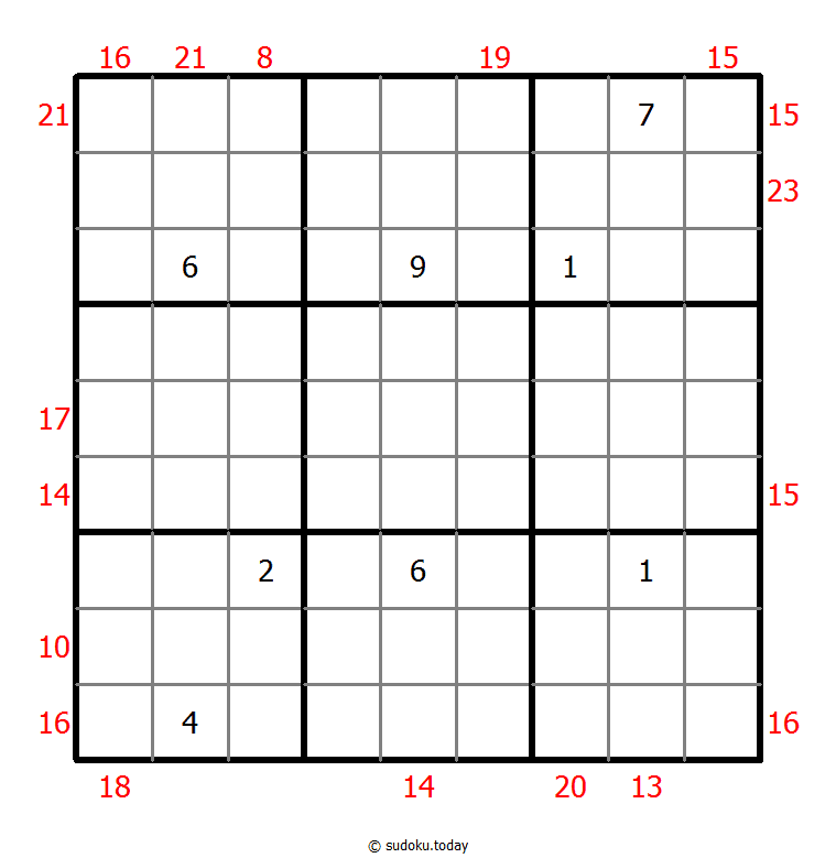 边框和数独 #21865